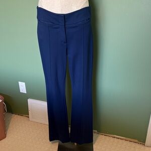 Women’s Navy Boot-Cut Dress Pants